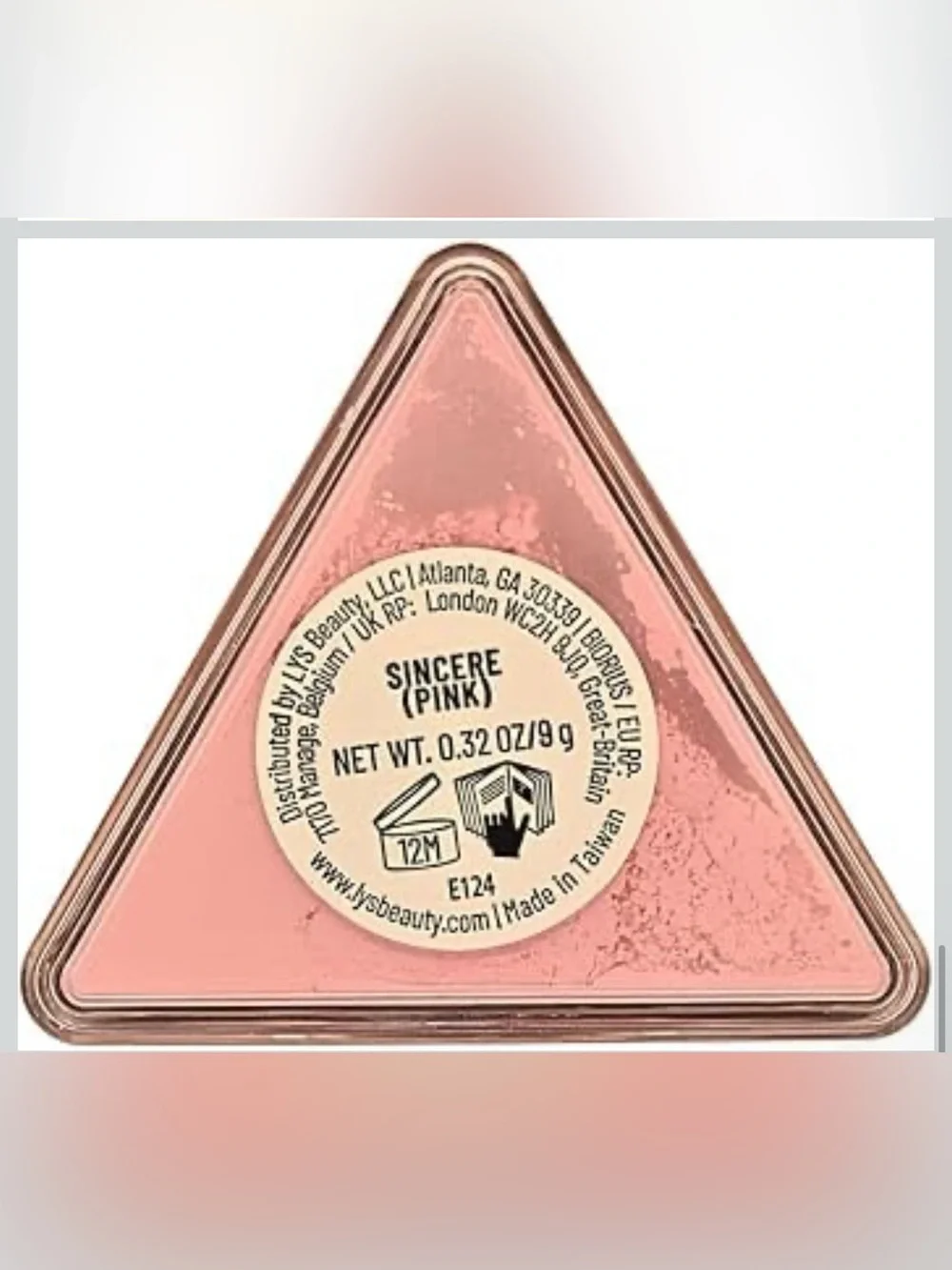 h.y.s Beauty Triple Fix Translucent Loose Setting Powder — Light Blue
